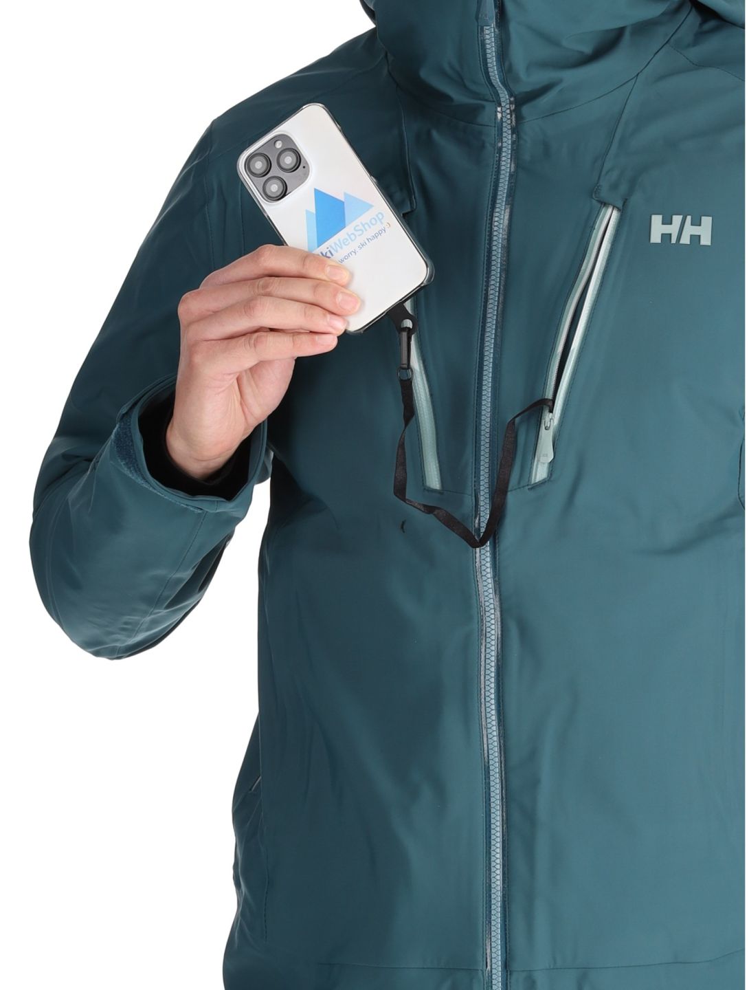 Alpha 3L Long Shell hardshell ski-jas heren