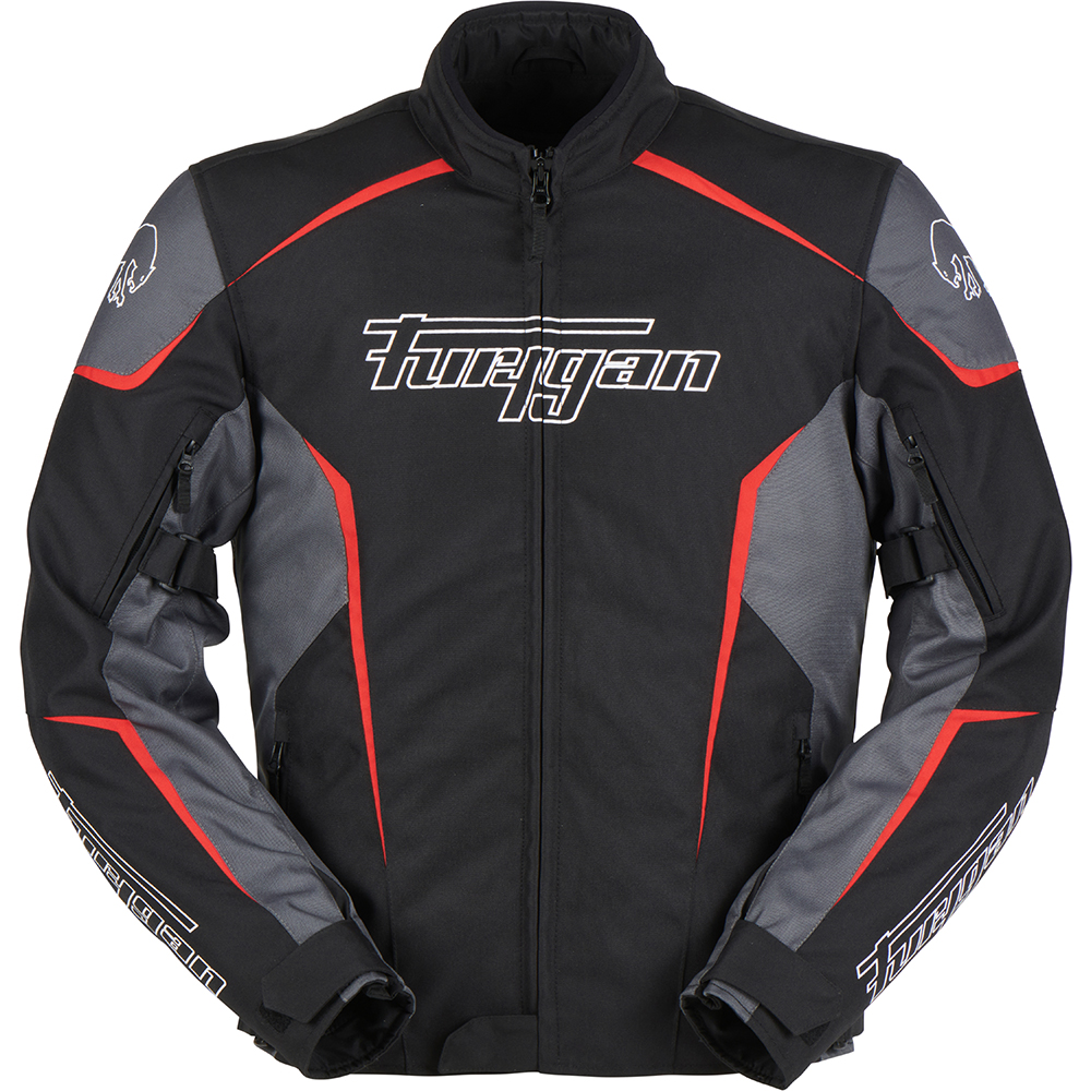 Furygan - Blouson Yori Noir / Gris / Rouge