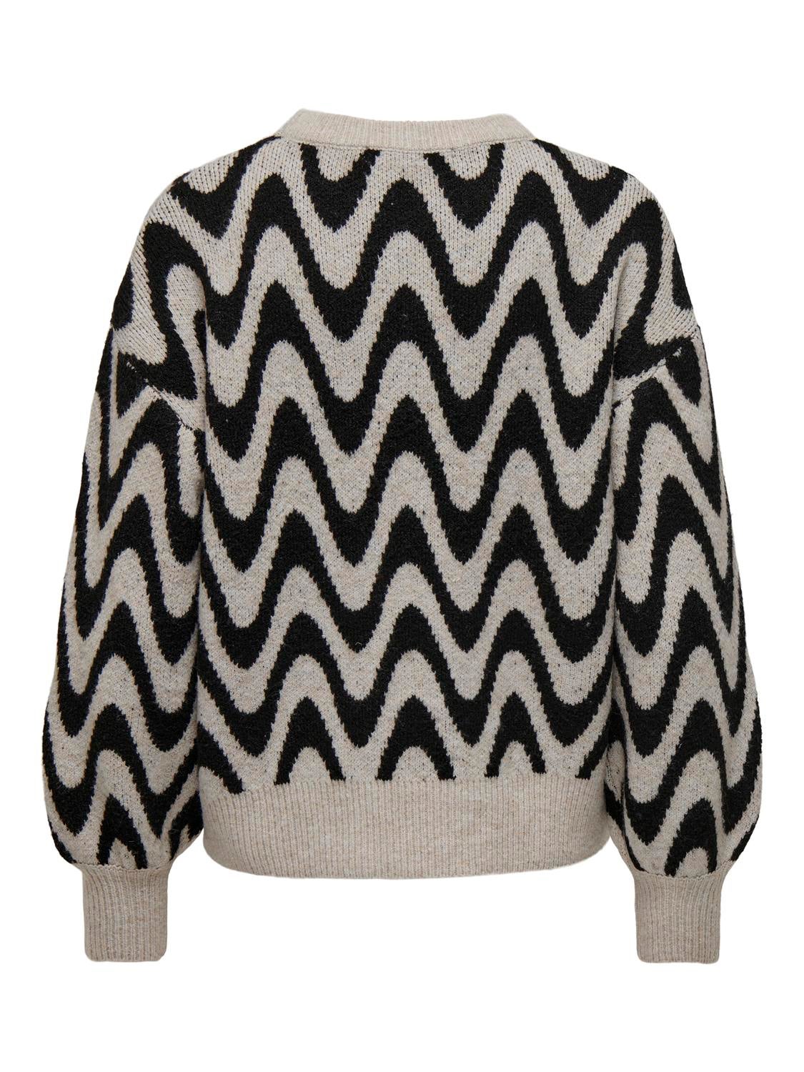 ONLGEORGINA Strickpullover Oatmeal