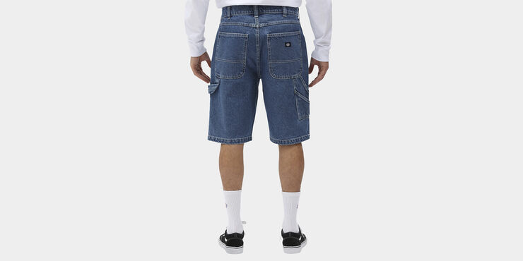 Dickies GARYVILLE DENIM SHORT CLASSIC BLUE Classic blue