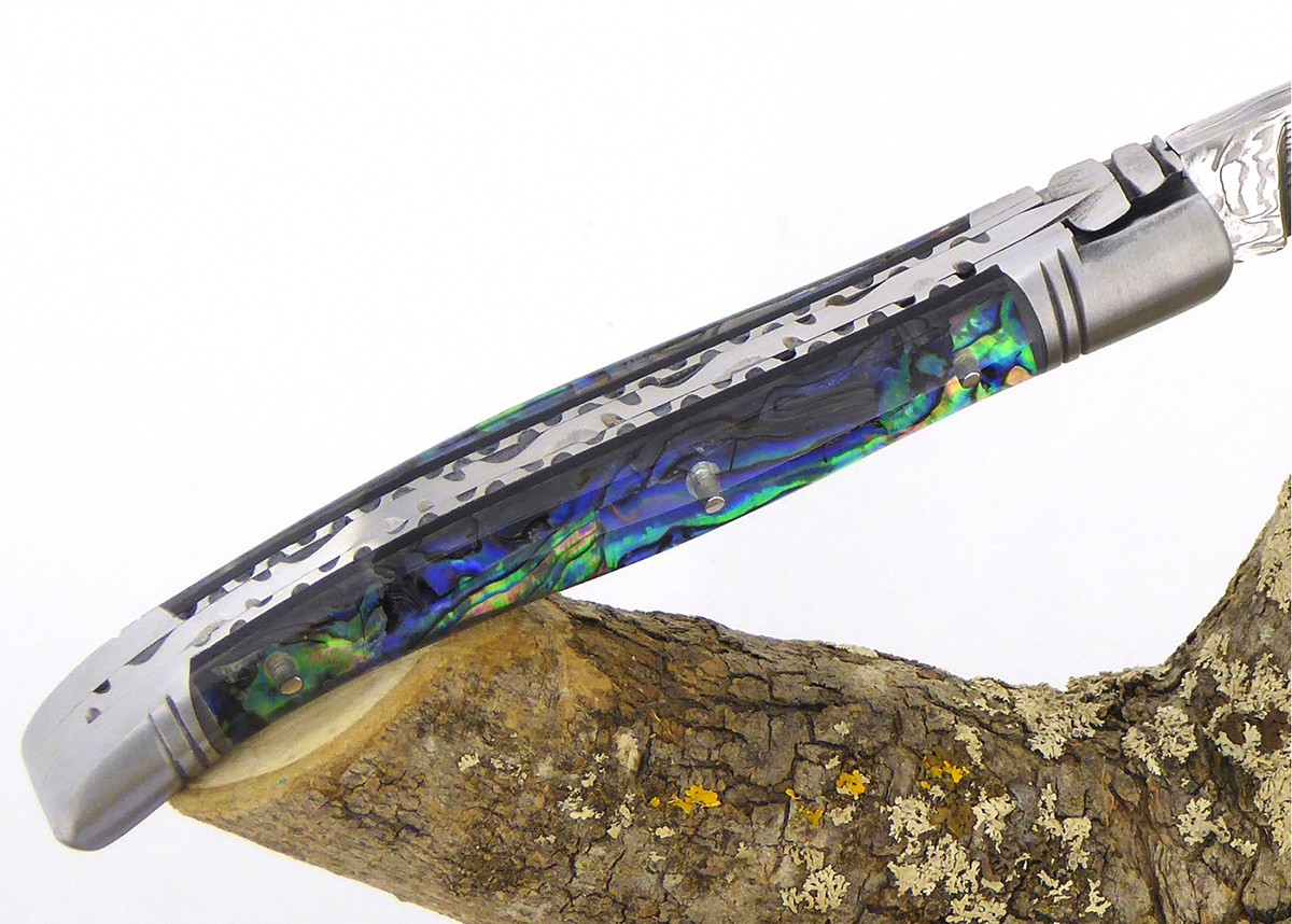 VENDU - Couteau Laguiole avec un manche en Manche en Abalone