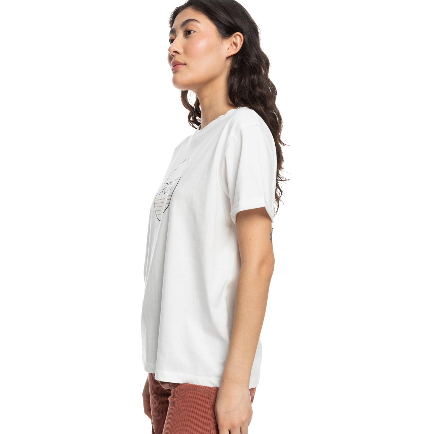 Roxy Noon Ocean T-Shirt Damen snow white