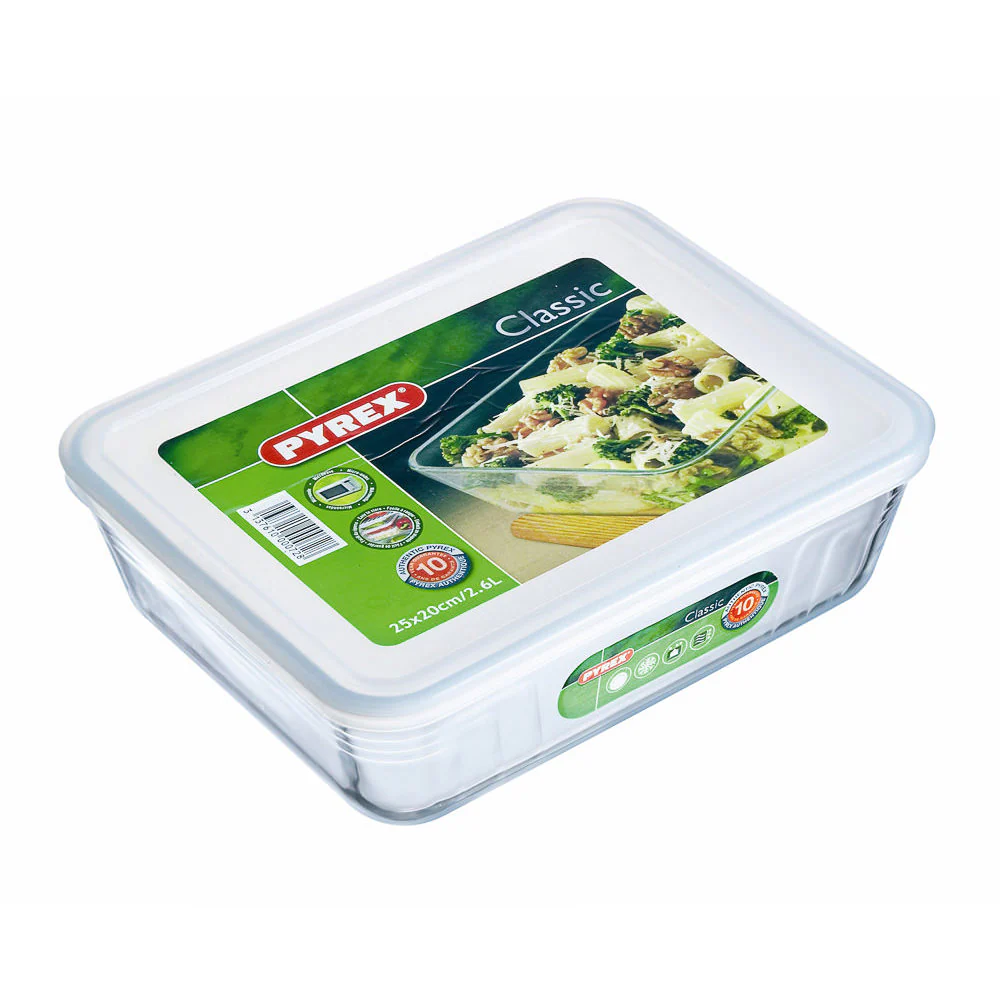 Plat rectangulaire cook & freeze 2,6 l Pyrex
