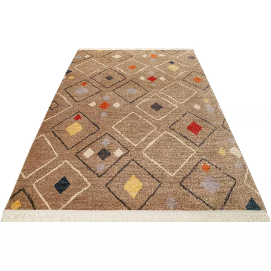 Wecon home Kurzflorteppich Mont Royal braun