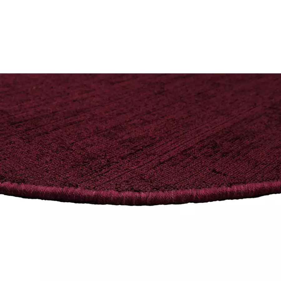 Esprit Kurzflorteppich Gil bordeaux rot