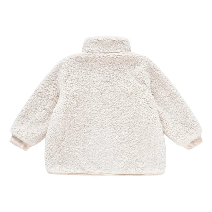 Louise Misha Manteau Façon Fourrure Rosanna | Ecru