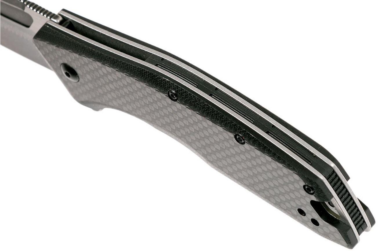 Kershaw Flourish 3935 zakmes, carbonfiber/G10