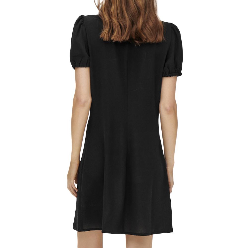 Only Robe Noire Femme Only Nova