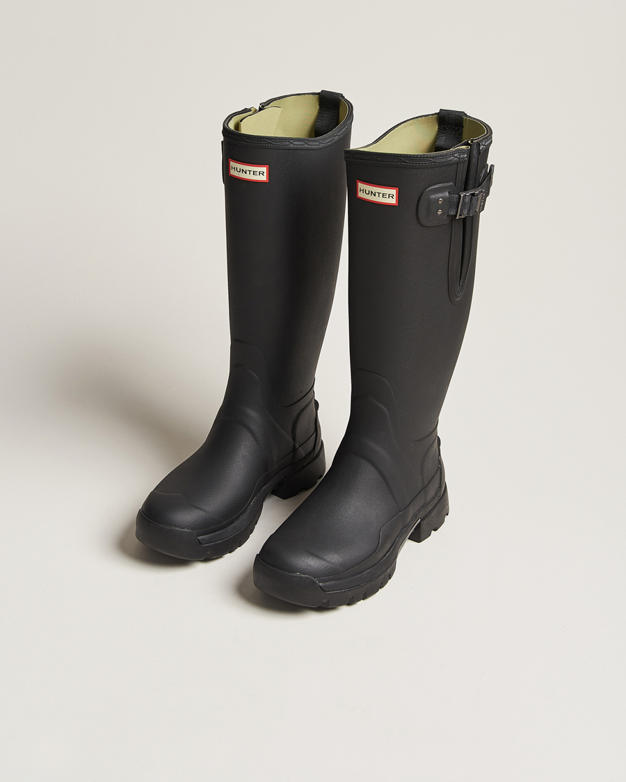 Hunter Boots Balmoral Side Adjustable Neo Boot Black