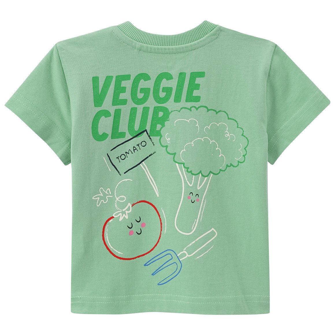 Topomini Baby T-Shirt mit kleinem Print hellgrün