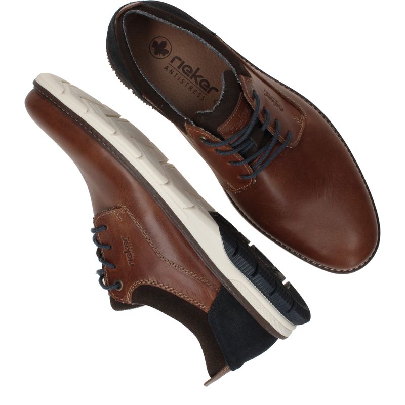 Rieker Veterschoenen Bruin Heren