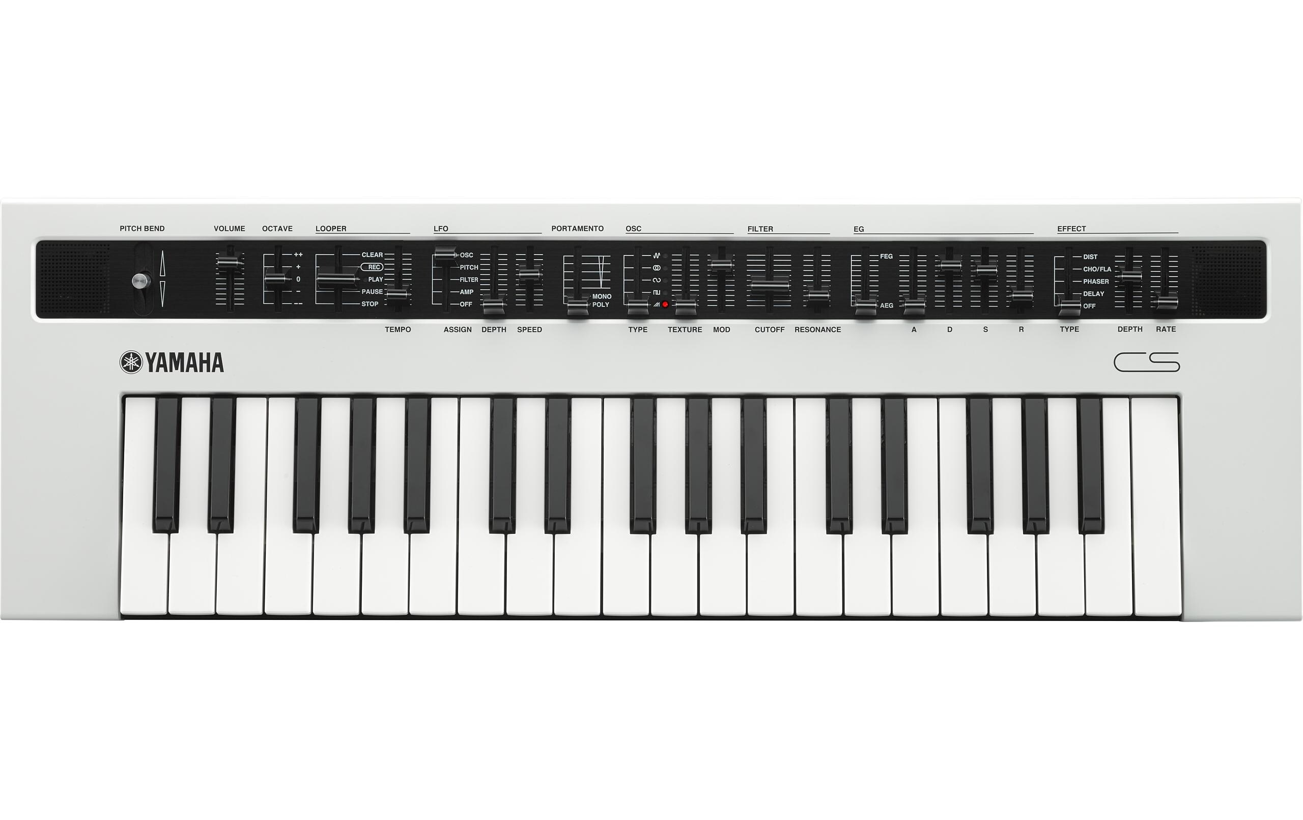 Synthesizer Reface CS<br>Portables Keyboard mit Mini-Tastatur, integrierten Lautsprechern und professionellen Anschlüssen