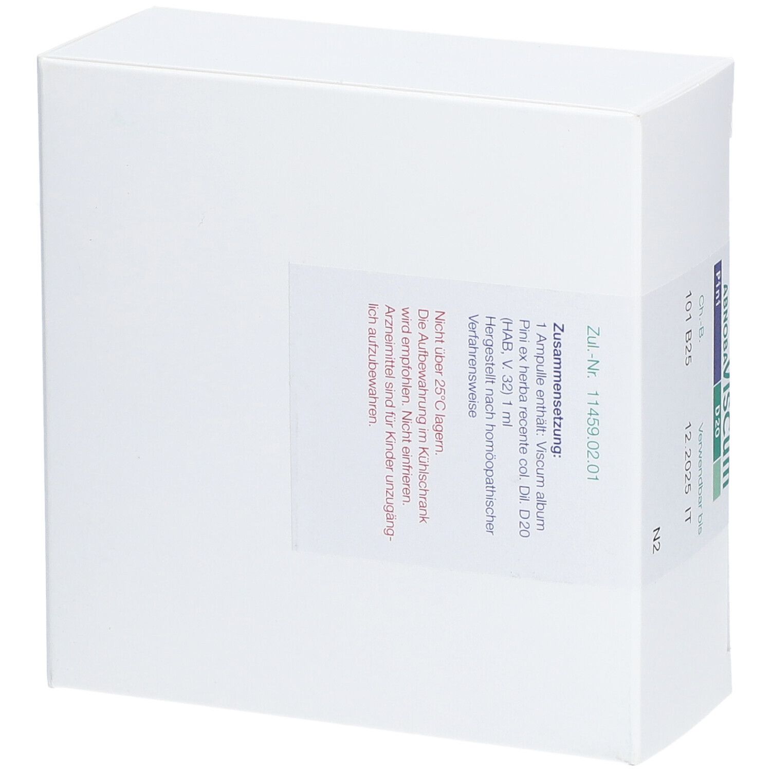 AbnobaVISCUM® Pini D20 Ampullen