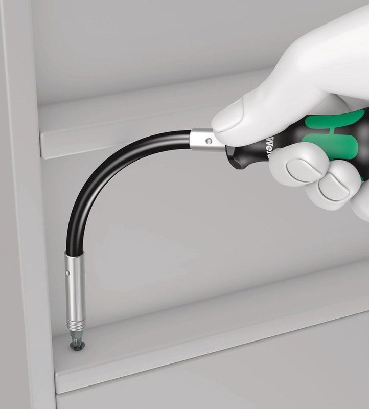 Wera - Handbithouder - 1/4 Inch - Flexibel - 3-Componentengreep - 1 Stuk