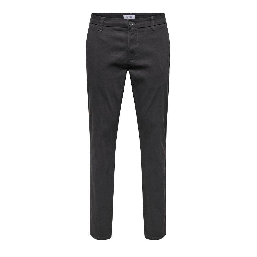 Only & Sons Pantalon Chino Gris Homme Only & Sons 22026606
