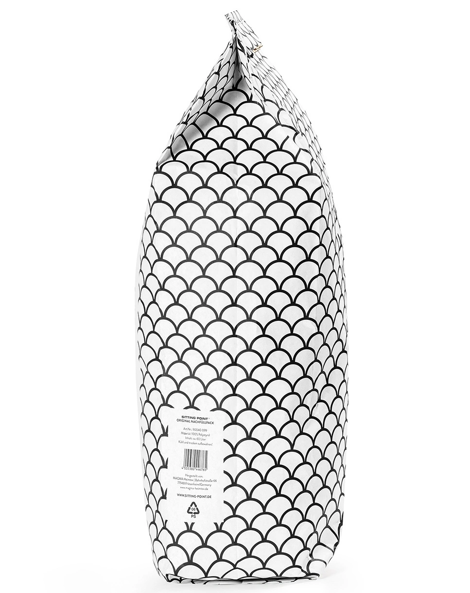 Nachfüllpack 60 Liter EPS-Perlen/Polystyrol in weiß