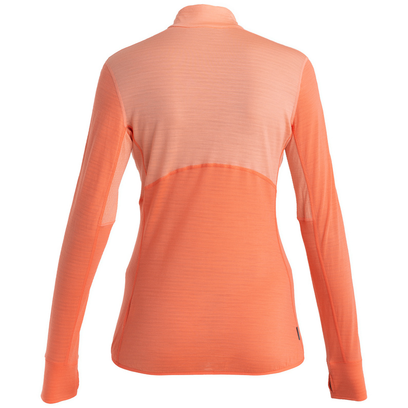 Icebreaker Damen Realfleece Descender Half Zip Longsleeve