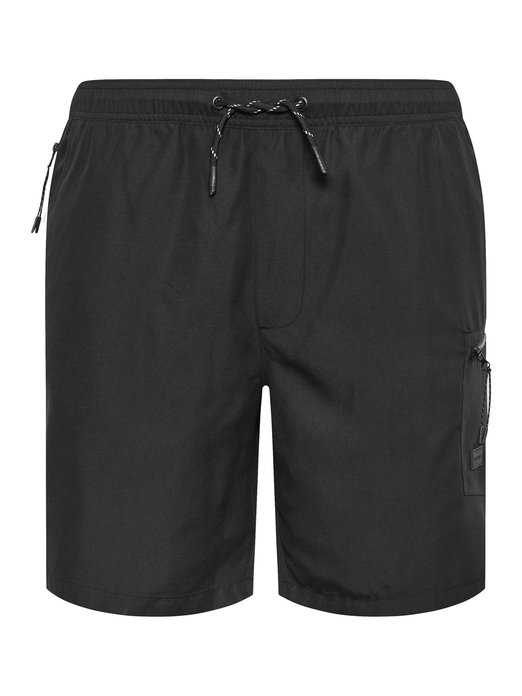 BadRhino Big & Tall Plain Cargo Swim Shorts
