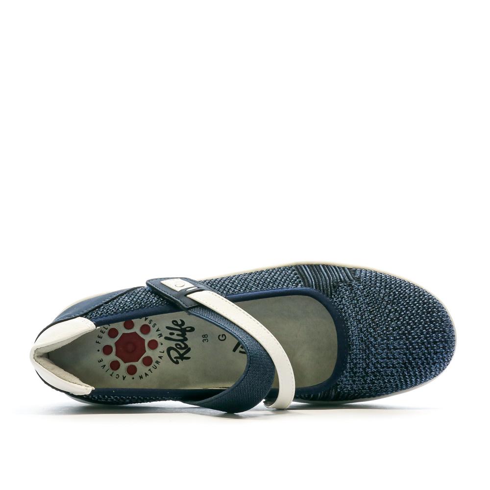 Relife Chaussures de ville Marine Femme Haol