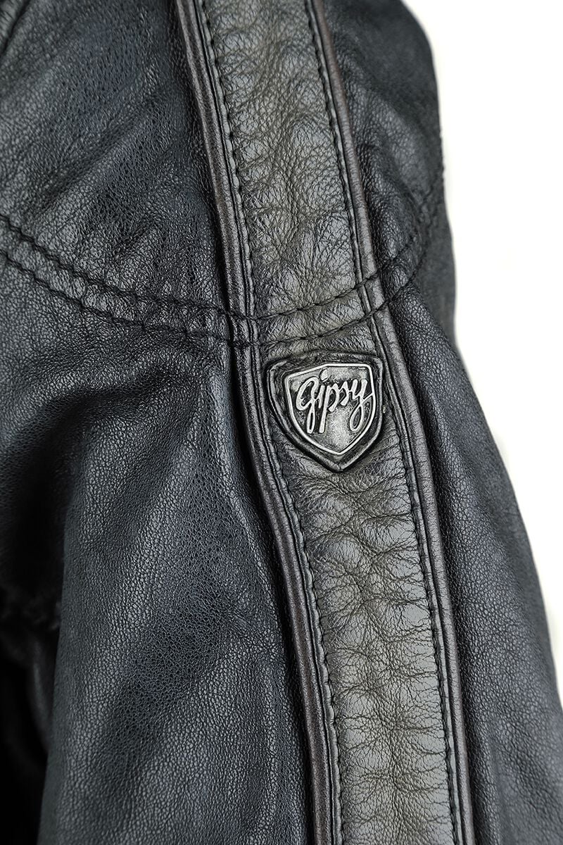 Steep Slim Fit Lasanv | Gipsy Veste en cuir