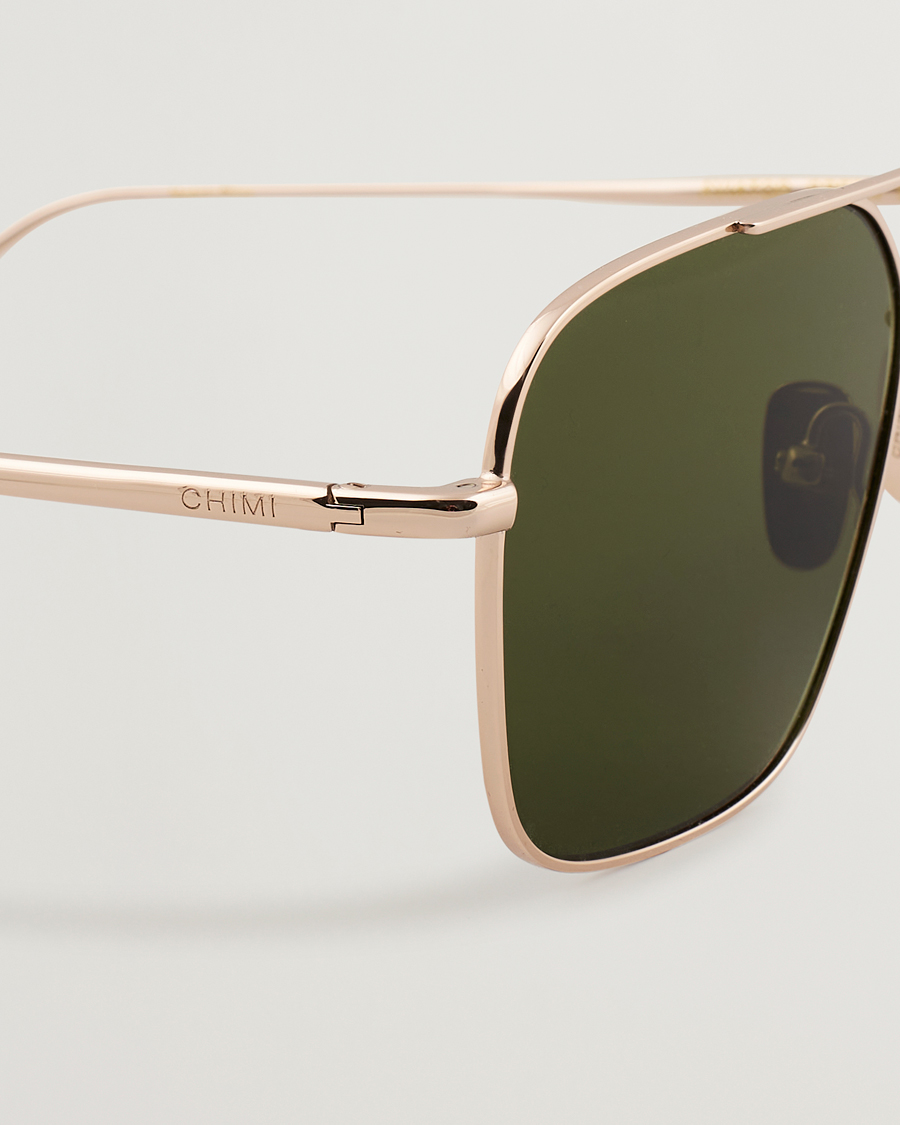CHIMI Aviator Sunglasses Green