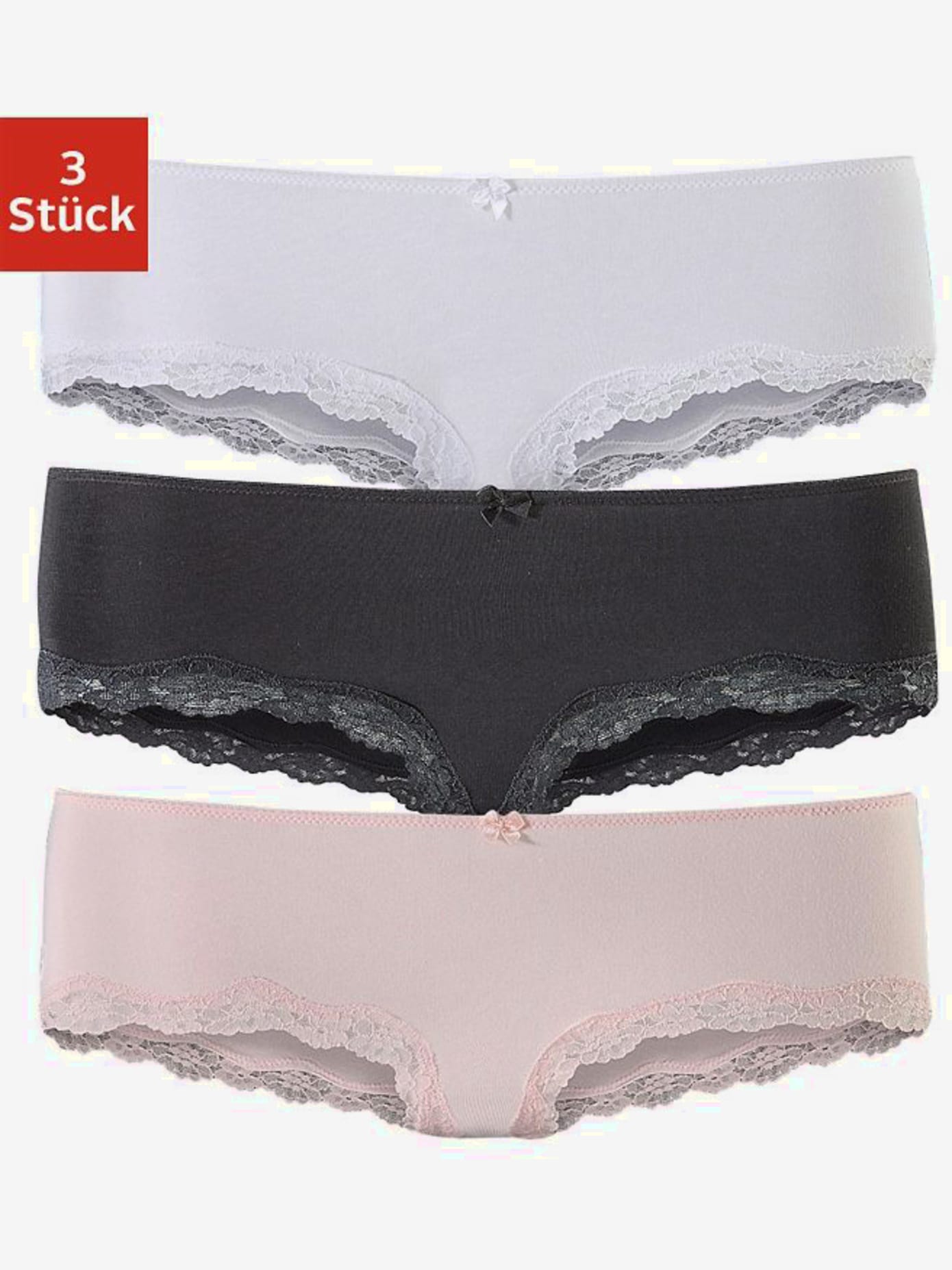 Panty lot de 3 panties lascana