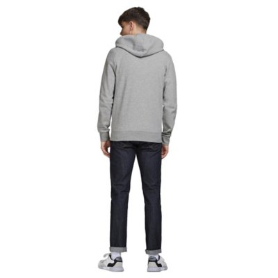 Sweatshirt zippé à capuche homme Jjebasic Zip Hood Noos JACK JONES