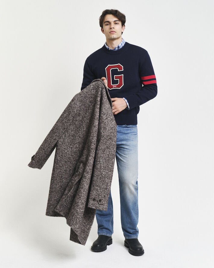 Gant SEASONAL G C-NECK Evening blue
