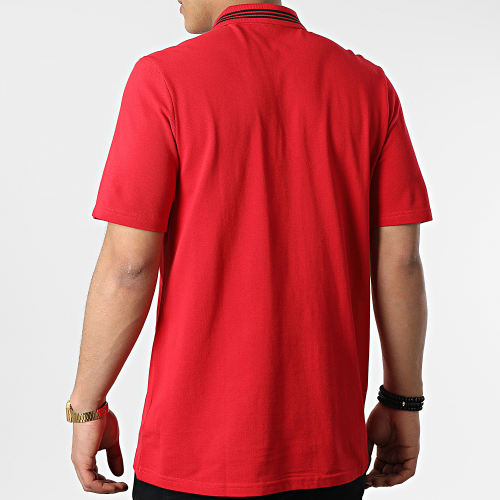 Polo A Manches Courtes Manchester United FC Q2 H56686 Rouge