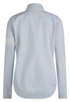 Veste imperméable Rapha Core Rain Jacket Bleu/Blanc Femme