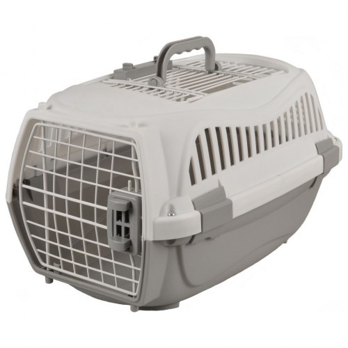 Transportador de animais de estimação cinza