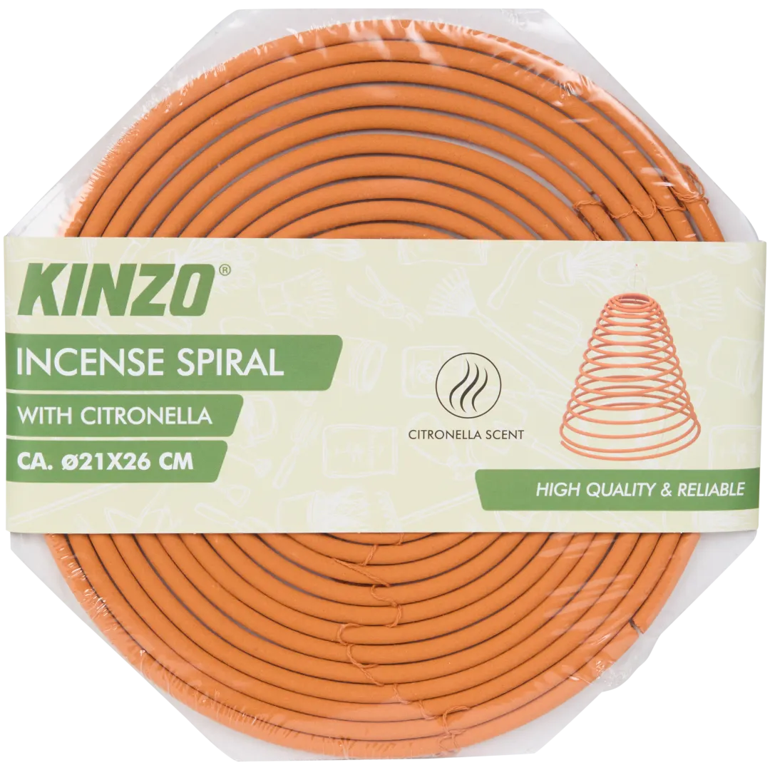 Spirale d'encens à la citronnelle Kinzo