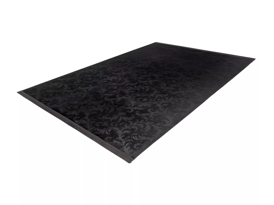 Tapis 140x80cm, design D112A coloris graphite - Confort et élégance pour votre intérieur