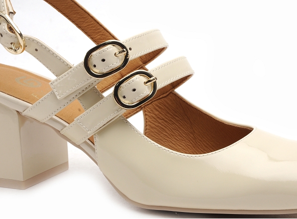 Fugitive escarpins femme nado beige