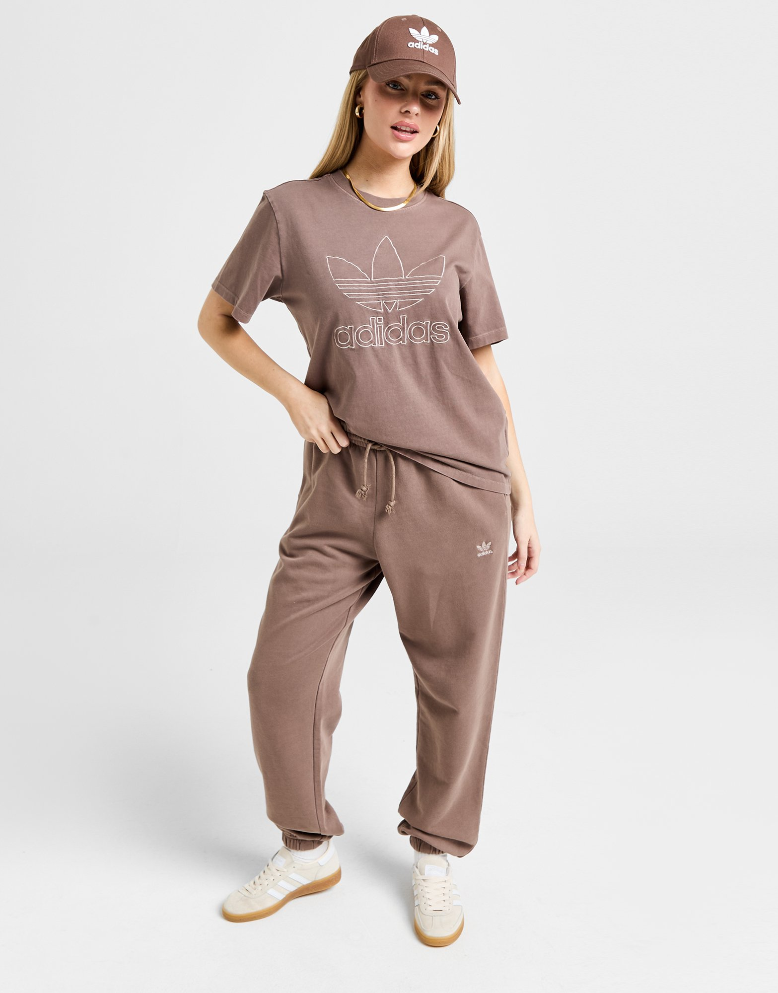 adidas Originals T-shirt Outline Wash Femme