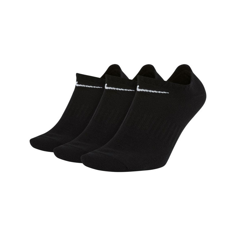 Chaussettes Nike x3 Light invisible noir