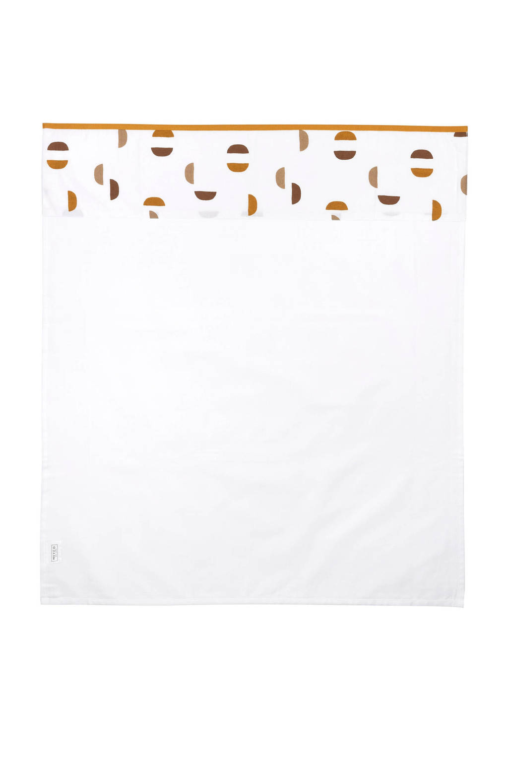 baby wieglaken Shapes 75x100 cm honey gold