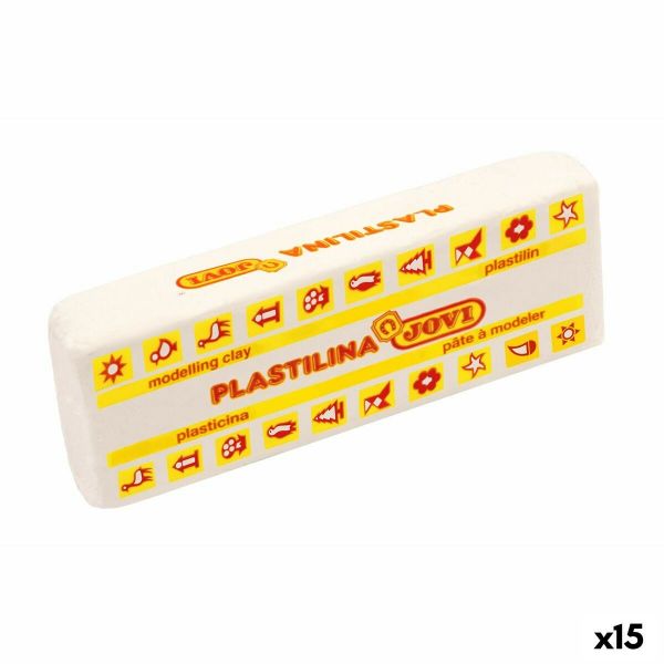 Jovi Plasticina 71-01 Branco 150g 15 Unidades