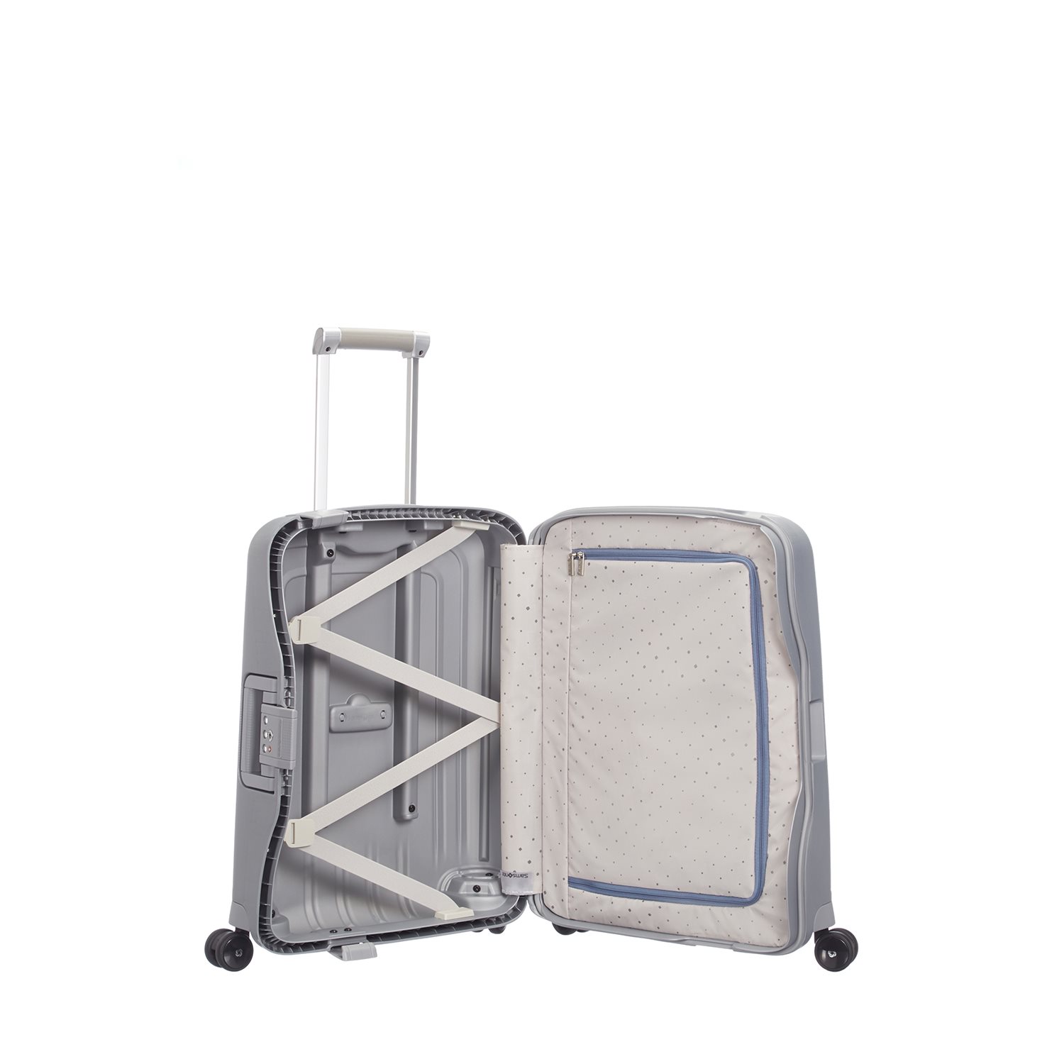 Samsonite S'Cure Spinner 55 silver