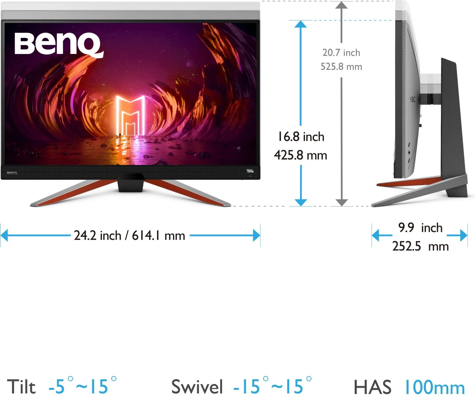 BenQ Mobiuz EX2710Q Écrans gaming