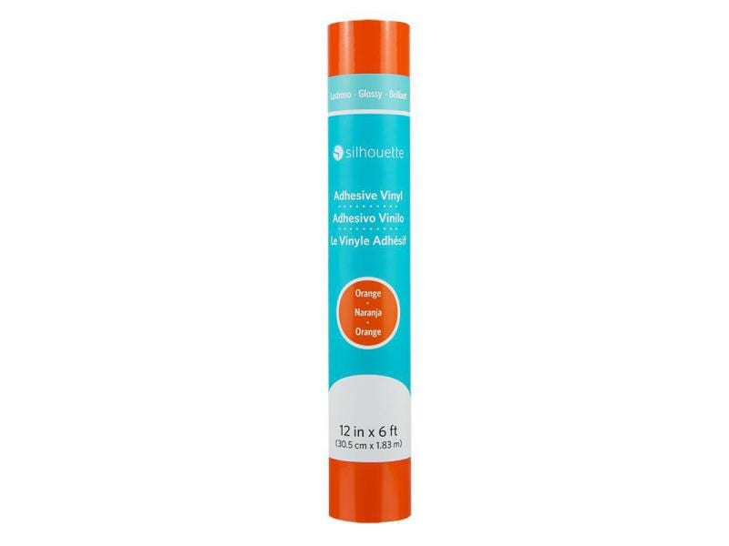 Silhouette Vinylfolie Glossy 30.5 cm Orange Klebefolie wasserfest