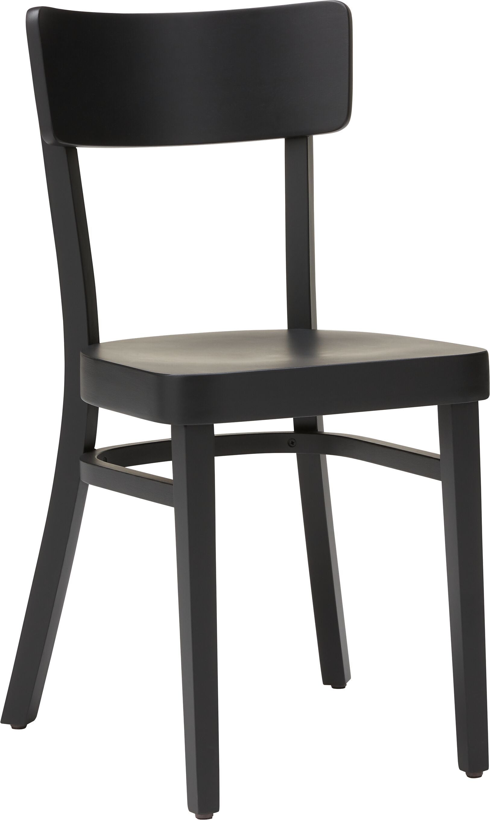 PANUCCI Stuhl - Schwarz / B: 40.0 cm x T: 40.0 cm x H: 82.0 cm