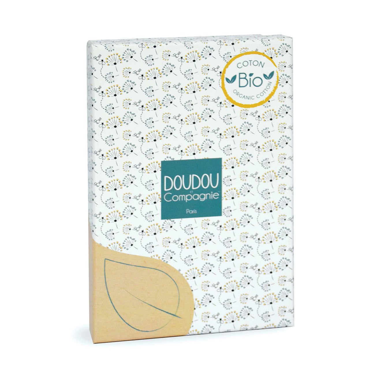Doudou et Compagnie Pantin attache sucette Pollen l'abeille multicolore