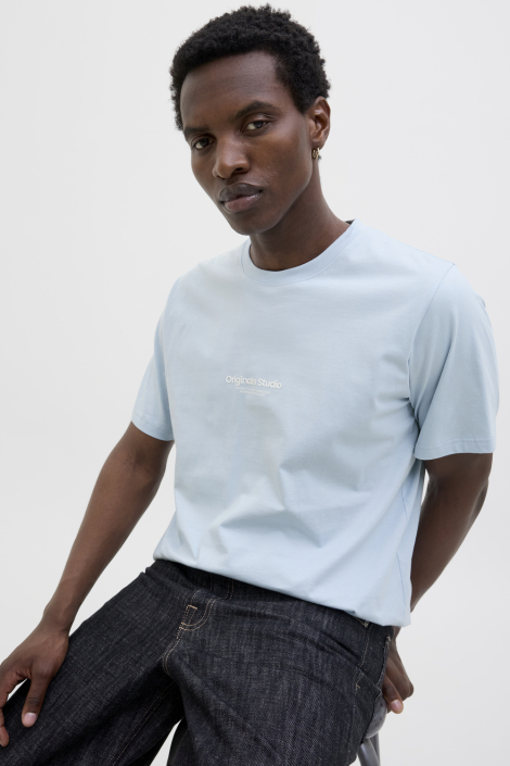 Jack & Jones blauwe heren t-shirt