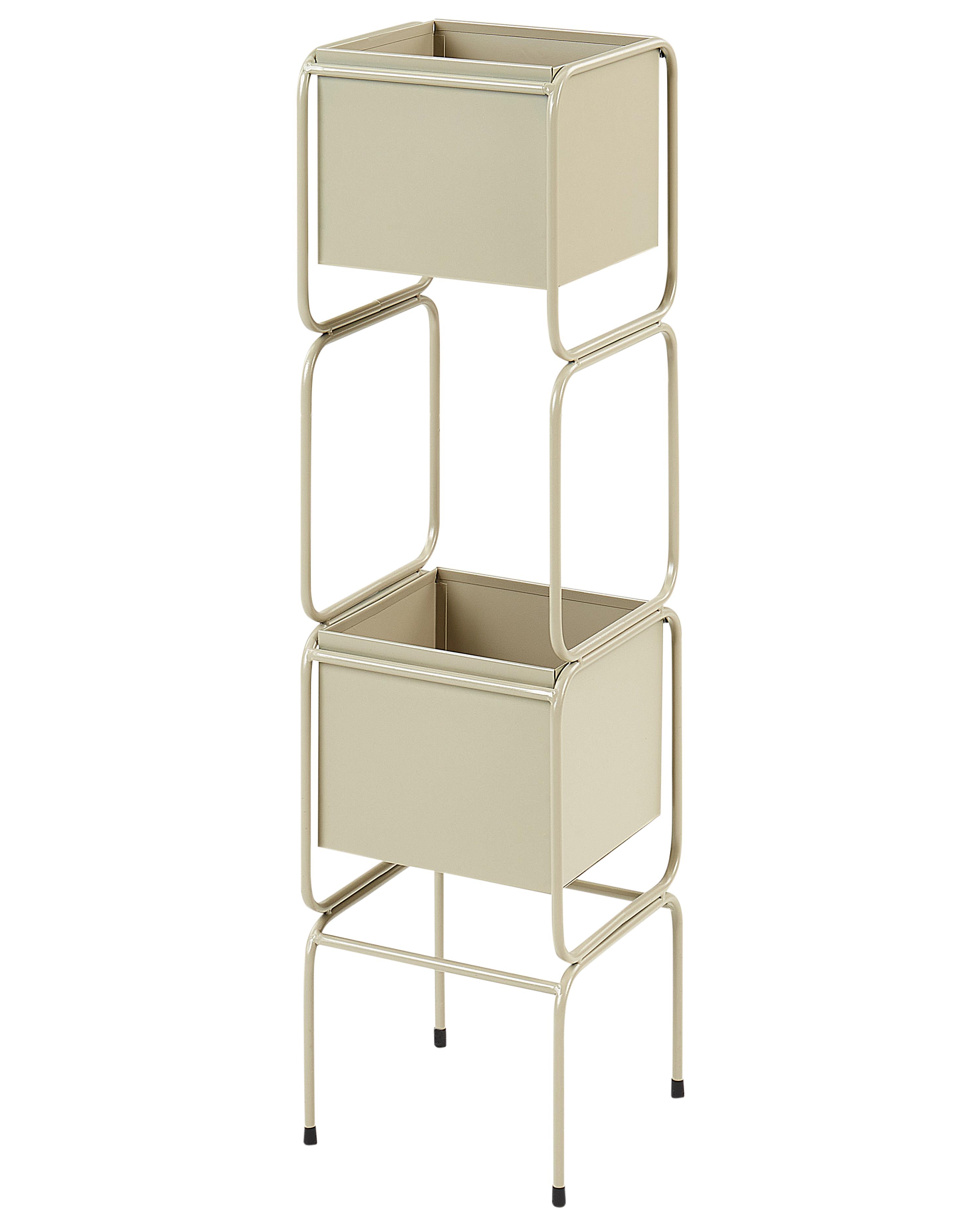 Plantenstandaard COTINUS Metaal 20 cm Beige