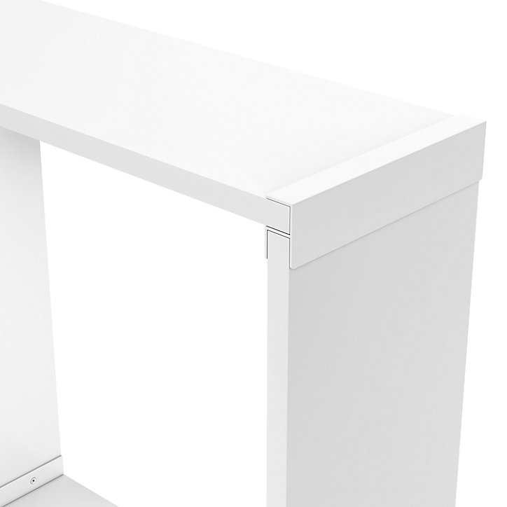 Connecteur angle marlow blanc 200mm GoodHome