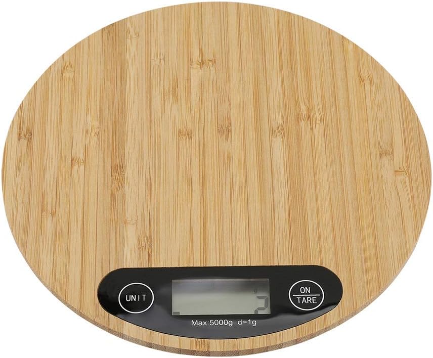 Balance de Cuisine en Bambou 5kg/1g Vendos85