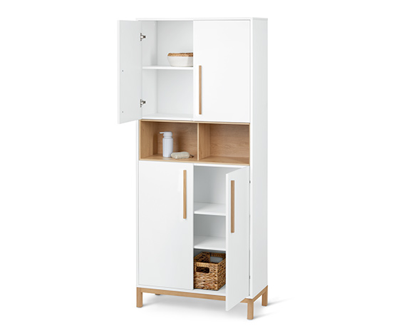 Bad-Hochschrank »Eklund«, weiß