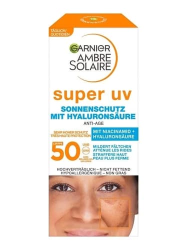 GARNIER Ambre Solaire Anti-Age Super UV Sonnenschutz LSF 50
