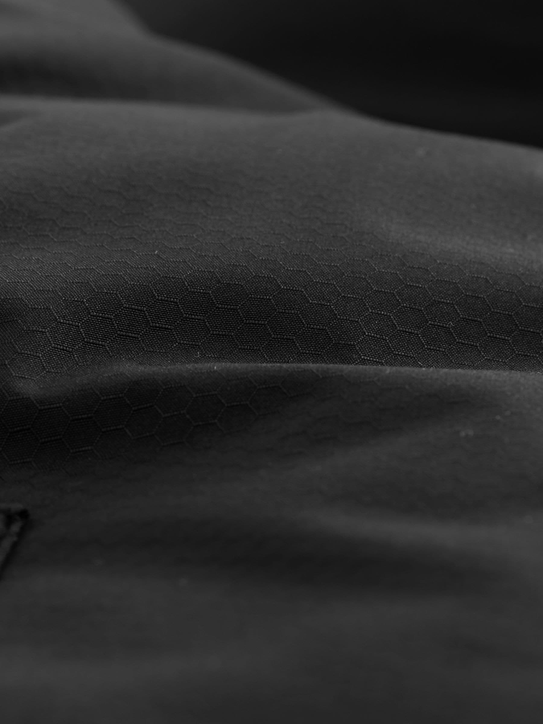 Zwart - Textured Premium Parka Jacket